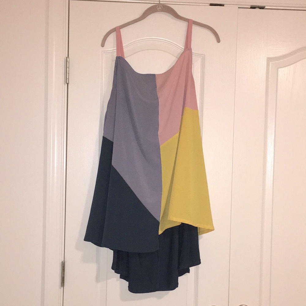 Colorblock cami